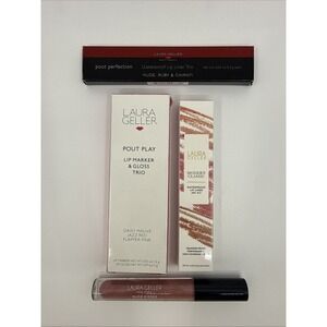 Laura Geller Lip Starter Pack Liner Marker Gloss Multi-Color Lot New In Box